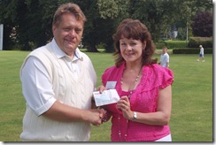 Headway cheque presentation