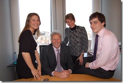 Robert and his team