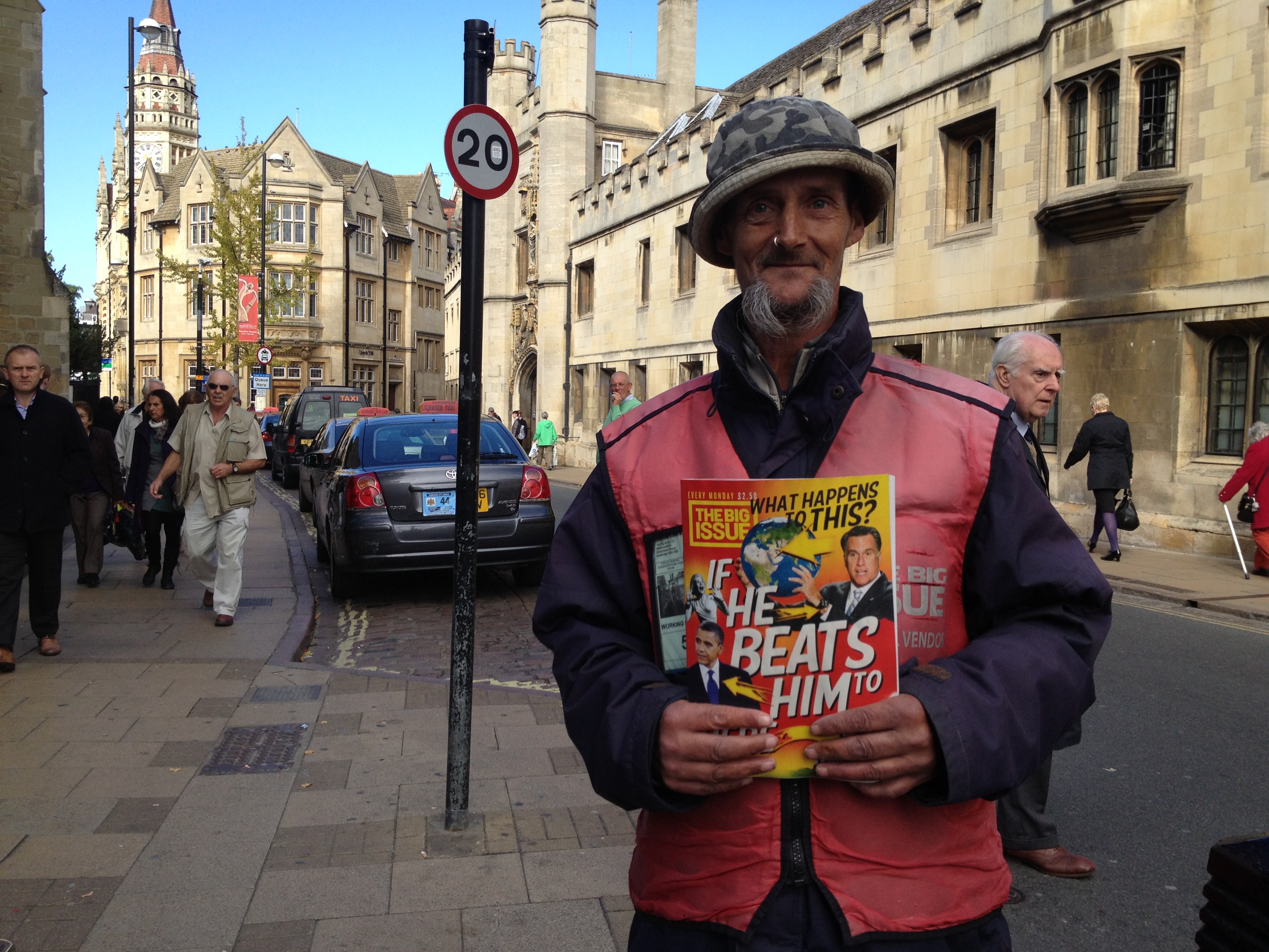 The Big Issue surrounding homelessness