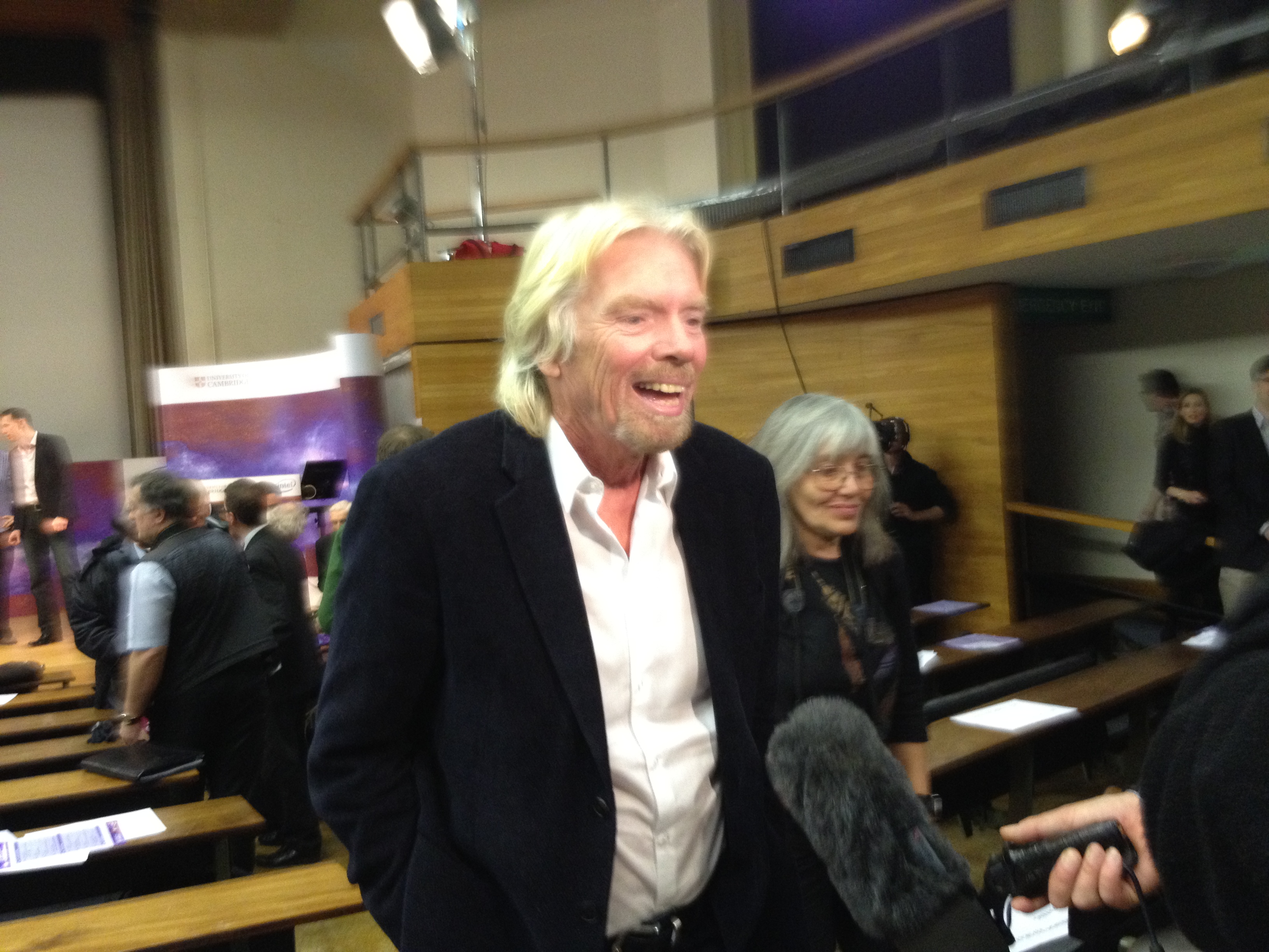 When will Sir Richard Branson and Prof Stephen Hawking head for space on Virgin Galactic?