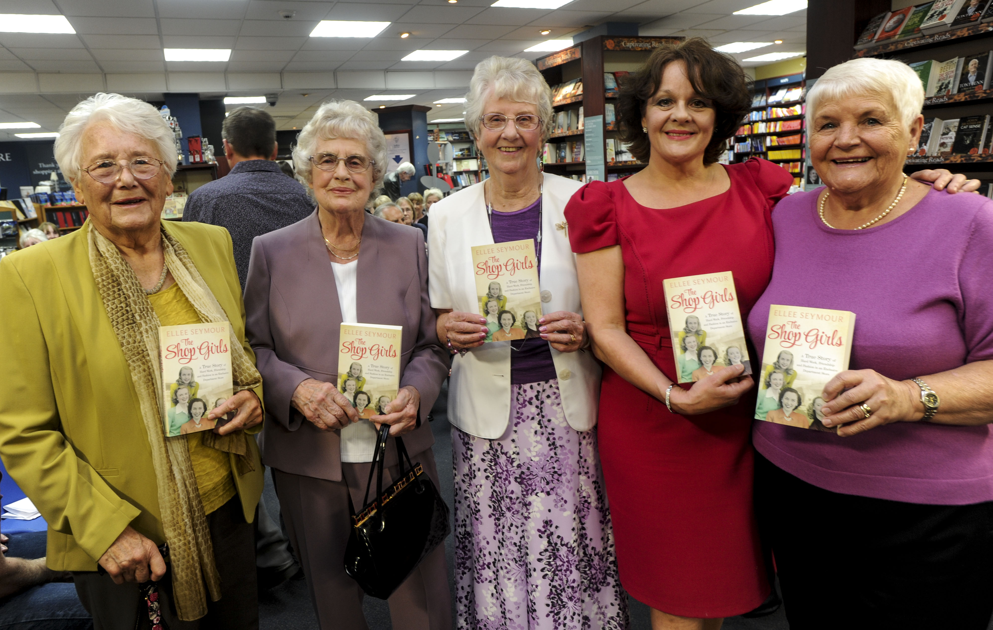 The Shop Girls launch at Heffers makes history