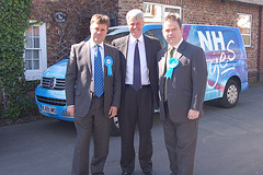 The Shadow Health Secretary’s visit, voters’ thoughts and the vanishing election posters!